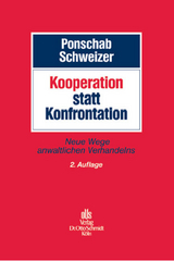 Kooperation statt Konfrontation - Reiner Ponschab, Adrian Schweizer, Barbara Genius-Devime