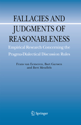 Fallacies and Judgments of Reasonableness - Frans H. Van Eemeren, Bart Garssen, Bert Meuffels