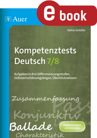Kompetenztests Deutsch 7-8