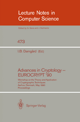 Advances in Cryptology &ndash; EUROCRYPT '90 - 