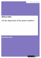 On the disposition of the prime numbers - William Fidler
