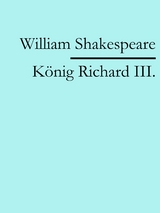K&ouml;nig Richard III. - William Shakespeare