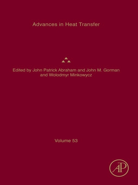 Advances in Heat Transfer - 