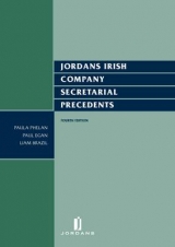 Jordans Irish Company Secretarial Precedents - Phelan, Paula; Brazil, Liam; Egan, Paul