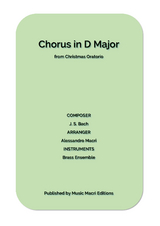Chorus in D Major from Christmas Oratorio by J. S. Bach - Alessandro Macr&igrave;