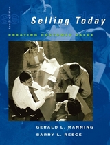 Selling Today - Manning, Gerald L.; Reece, Barry L.