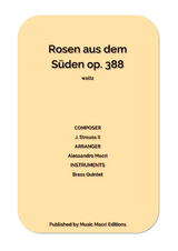 Rosen aus dem S&uuml;den op. 388 waltz - Alessandro Macr&igrave;