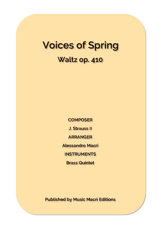 Voices of Spring Waltz op. 410 by J. Strauss II