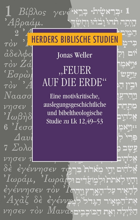 'Feuer auf die Erde' -  Jonas Weller