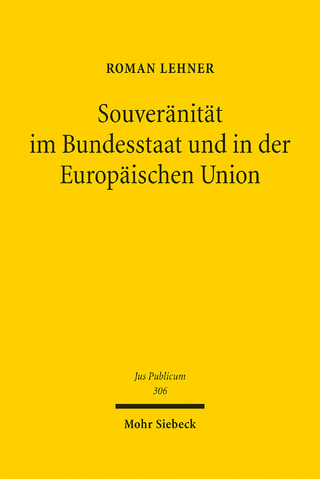 Souveränität im Bundesstaat und in der Europäischen Union