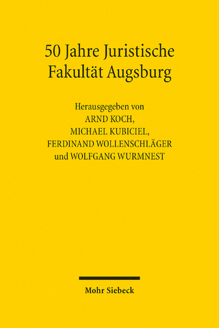 50 Jahre Juristische Fakultät Augsburg
