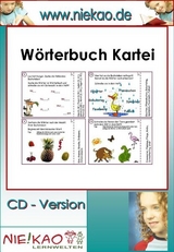 Mit Strategien Schreiben lernen - W&ouml;rterbuchkartei - Steffi Kiel