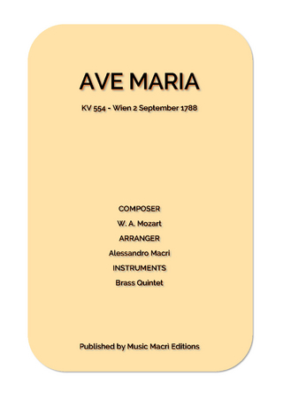 Ave Maria by Mozart