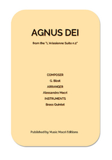 AGNUS DEI from the L' Arlesienne Suite n. 2 - Alessandro Macr&igrave;