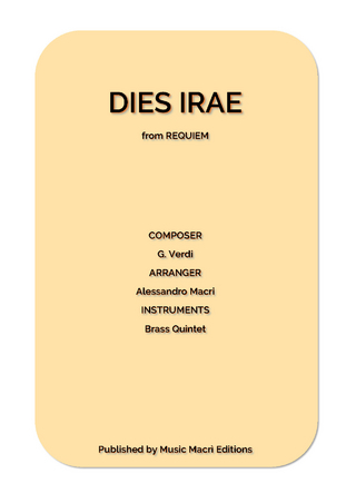 DIES IRAE from REQUIEM by G. Verdi