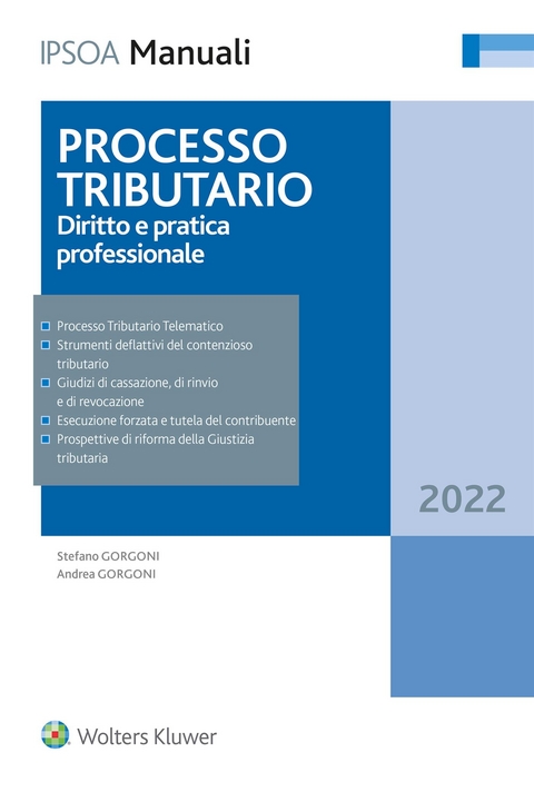 Processo tributario - Stefano Gorgoni e Andrea Gorgoni