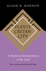 Plato's Cretan City - Glenn R. Morrow