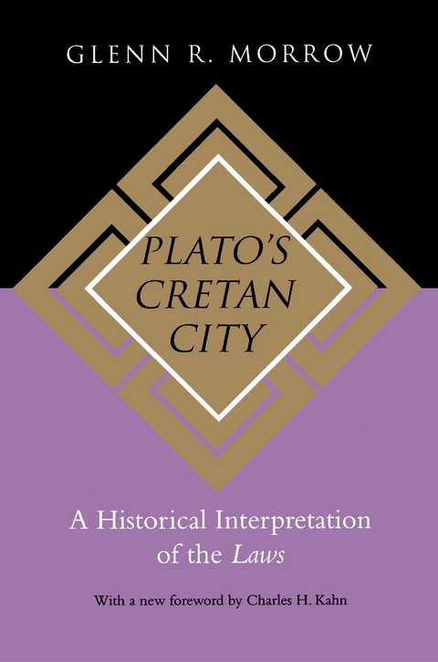 Plato's Cretan City - Glenn R. Morrow