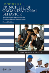 Handbook of Principles of Organizational Behavior - Locke, Edwin
