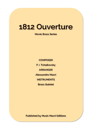1812 Ouverture Movie Brass Series