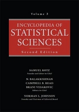 Encyclopedia of Statistical Sciences, Volume 3 - Johnson, Norman L.