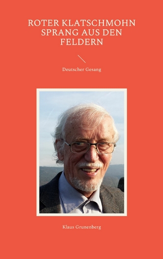 Roter Klatschmohn sprang aus den Feldern