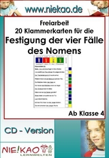 Freiarbeit - Festigung der vier F&auml;lle - Kartei 3 - Steffi Kiel