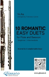 30 Easy Duets for Flute & Bassoon Beginners and Early Intermediate - Johannes Brahms, Antonin Dvorak, Pyotr Ilyich Tchaikovsky, Modest Mussorgsky, Niccol&ograve; Paganini, Anton Rubinstein, Robert Schumann, a cura di Francesco Leone, Ludwig Van Beethoven