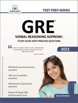 GRE Verbal Reasoning Supreme -  Vibrant Publishers