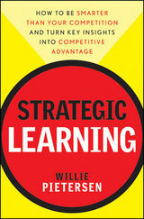 Strategic Learning - Pietersen, Willie
