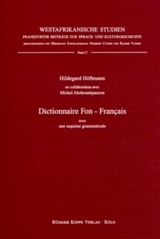 Dictionnaire Fon&ndash;Fran&ccedil;ais - Hildegard H&ouml;ftmann