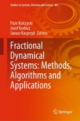 Fractional Dynamical Systems: Methods, Algorithms and Applications - 