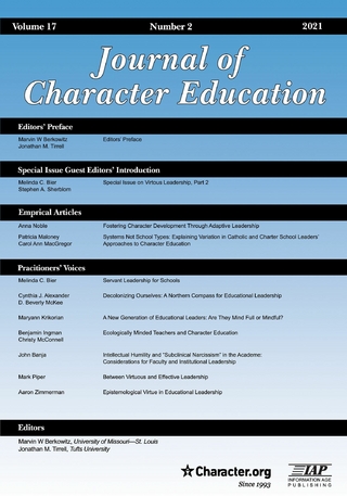 Journal of Character Education
