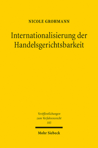 Internationalisierung der Handelsgerichtsbarkeit