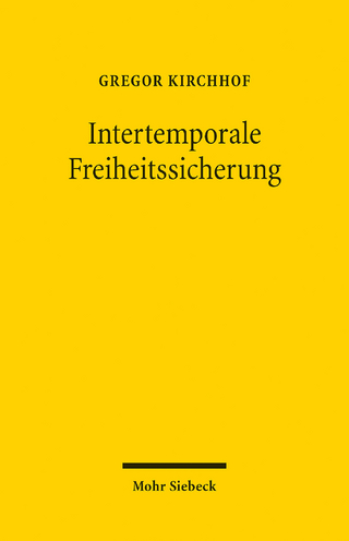 Intertemporale Freiheitssicherung