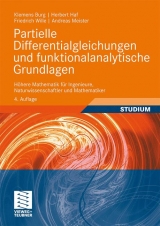 Partielle Differentialgleichungen und funktionalanalytische Grundlagen - Klemens Burg, Herbert Haf, Friedrich Wille, Andreas Meister