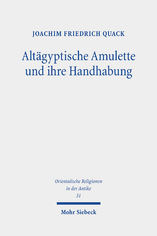 Altägyptische Amulette und ihre Handhabung