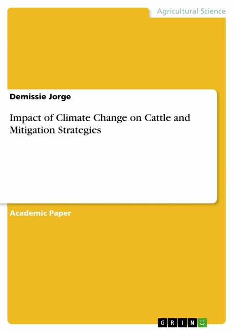 Impact of Climate Change on Cattle and Mitigation Strategies - Demissie Jorge