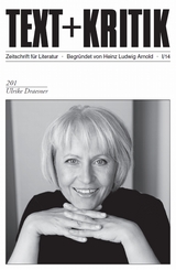 TEXT+KRITIK 201 - Ulrike Draesner - 