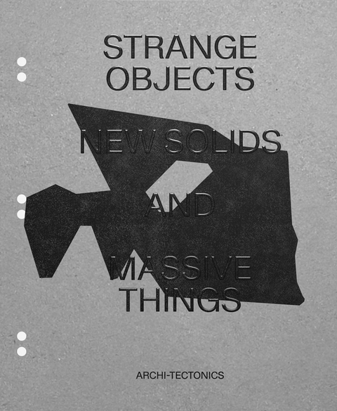 Strange Objects, New Solids and Massive Things - Winka Dubbeldam