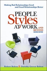 People Styles at Work...And Beyond - Bolton, Robert; Bolton, Dorothy Grover