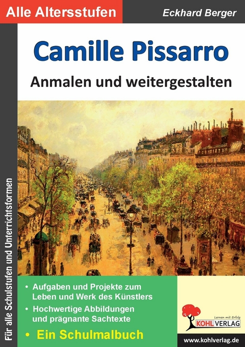 Camille Pissarro anmalen und weitergestalten -  Eckhard Berger