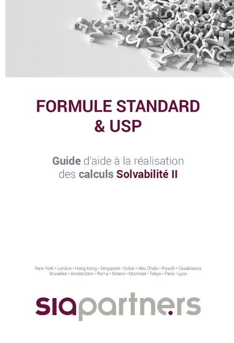 Sia Partners Formule Standard & USP - Julien Sac, Michael Donio, Marina Petit