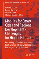 Mobility for Smart Cities and Regional Development - Challenges for Higher Education - 