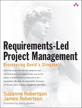 Requirements-Led Project Management - Robertson, Suzanne; Robertson, James C.