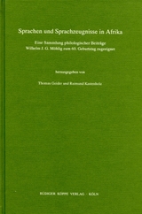 Sprachen und Sprachzeugnisse in Afrika - 