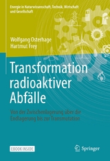 Transformation radioaktiver Abf&auml;lle - Wolfgang Osterhage, Hartmut Frey