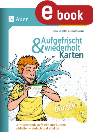 Aufgefrischt-und-wiederholt-Karten Deutsch 7-8
