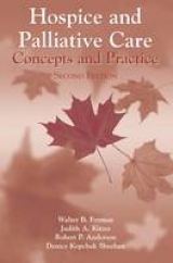 Hospice and Palliative Care - Sheehan, Denice Kopchak; Forman, Walter B.
