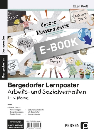 Lernposter Arbeits- und Sozialverhalten 1.-4. Kl.